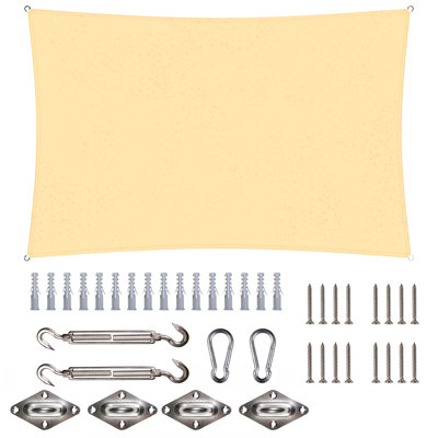 7' x 12' Rectangle Shade Sail