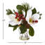 Arrangement floral mélangé dans un vase