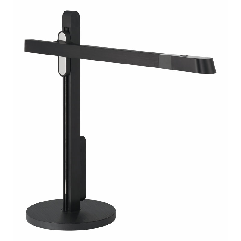 George Kovacs Portables LED Table Lamp In Anodized Brush Coal Finish