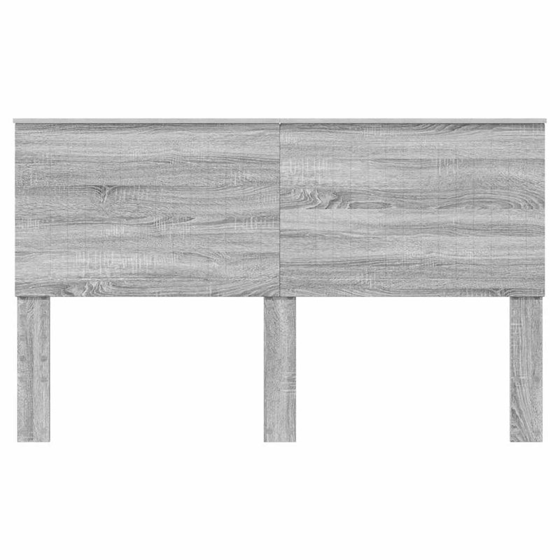 Panel Headboard, Queen, Grey Sonoma