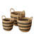 Ameera 3 Piece Woven Wicker Baskets