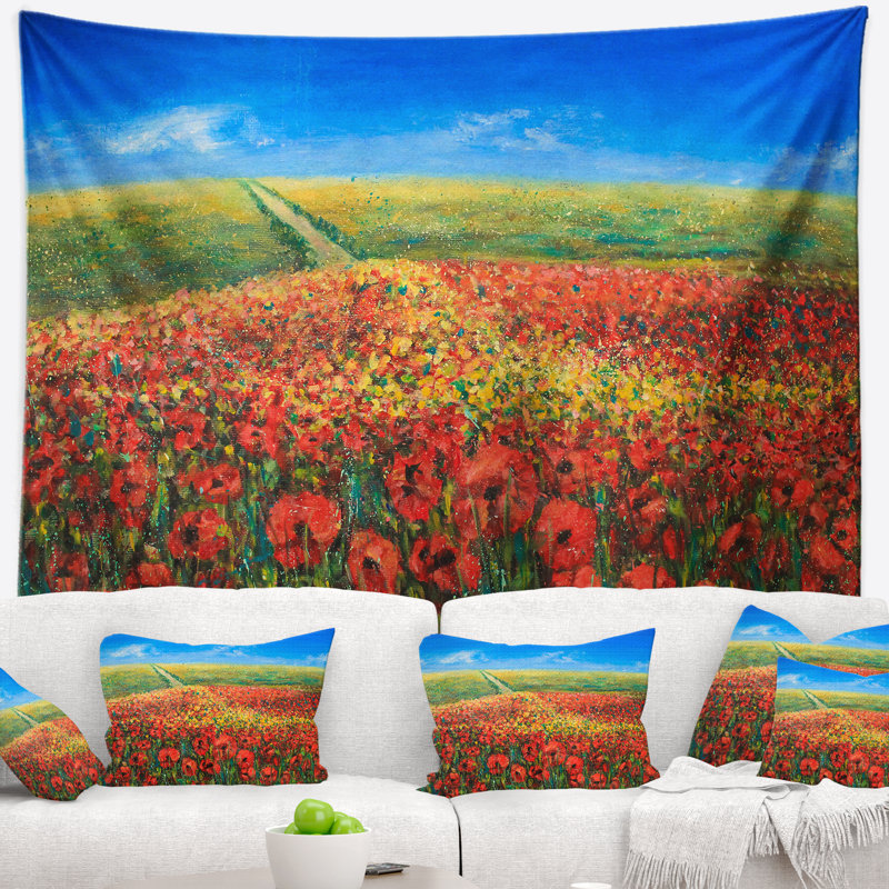 Polyester Tapestry, 68" H x 80" W