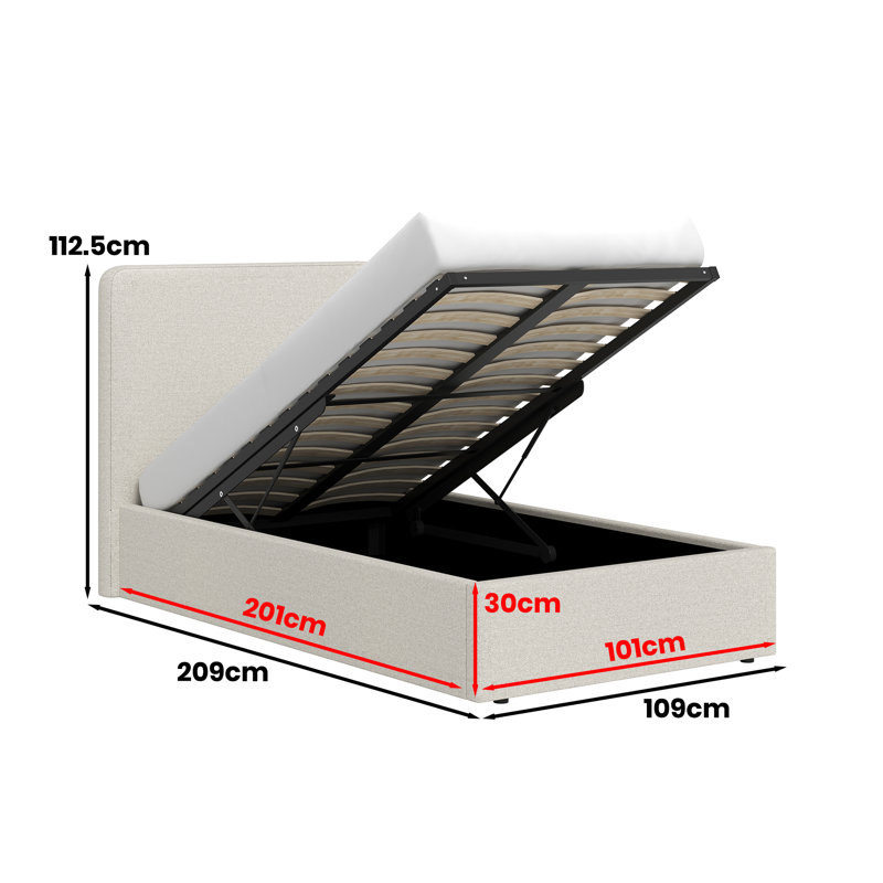Upholstered Ottoman Bed