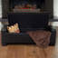 Banc de rangement en similicuir Helki-285706700
