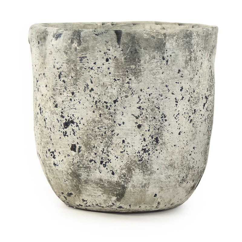 Dill Stoneware Table Vase, 10.5" H x 11" W x 11" D