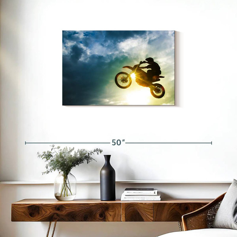 Sireci Dirt Bike Jump, 20" H x 30" W