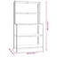 Alyose 100cm W Steel Shelving Unit-1047721082