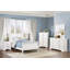 Commode blanche traditionnelle de style Louis Phillippe-1189545999