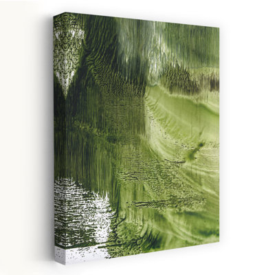 Contemporary Art Abstract Contemporary Forest Landscape Wall Art by Maira Ribena - Wrapped Canvas Print
