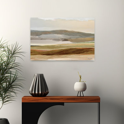 Rolling Hills Abstract Contemporary Landscape Nature Art