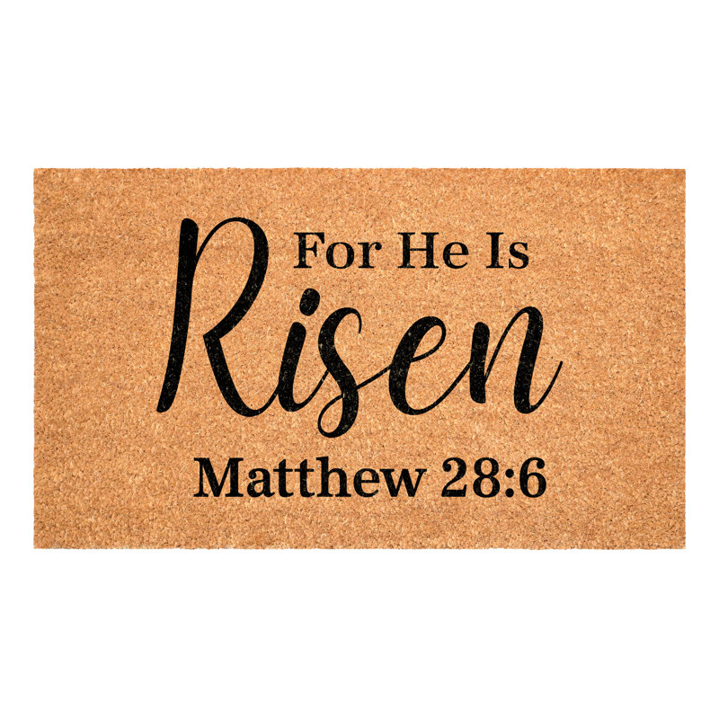 0A58E4F9DC6B4B8798B6BB42E833470E He is Risen, 24" W x 36" L