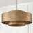 Seamus 9 - Light Dimmable Drum Chandelier