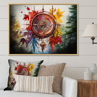 Native Art Sacred Medecine, reproduction d'art sur toile