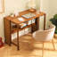 Bureau pliant en bambou pour petits espaces - Table d'ordinateur pliable-857567561