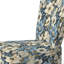Chaise d'appoint rembourrée Blue Coastal Dreams