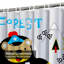 Rideau de douche avec 12 crochets Forest-2123490438
