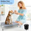 Lit pour chien surélevé à refroidissement surélevé, lit surélevé pour chien de taille moyenne