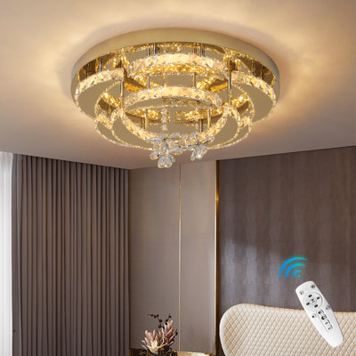 Akono 8 - Light Crystal LED Chandelier