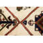 Tapis de couloir brun foncé unique en laine noué à la main 3 pi 3 po x 10 pi années 1970 Hamedan