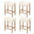 Beige/Natural Wood selected