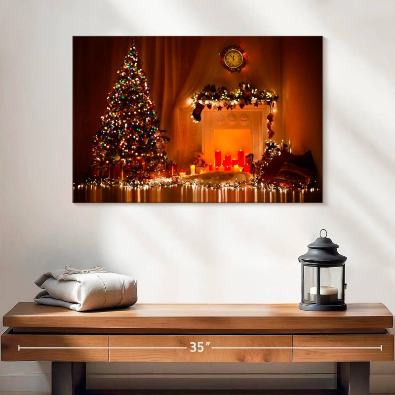Magical Christmas Decor, 8" H x 12" W