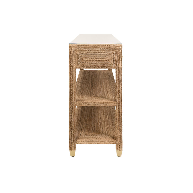 68'' W Glass Console Table