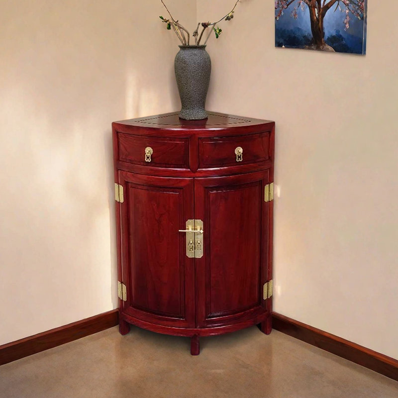Penick, Rouge foncé, H 39,37 po x l 19,69 po x P 19,69 po