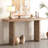 Console Table With Distinctive Side Shapes-1942318892