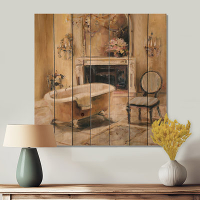 " French Bath I " Painting Print