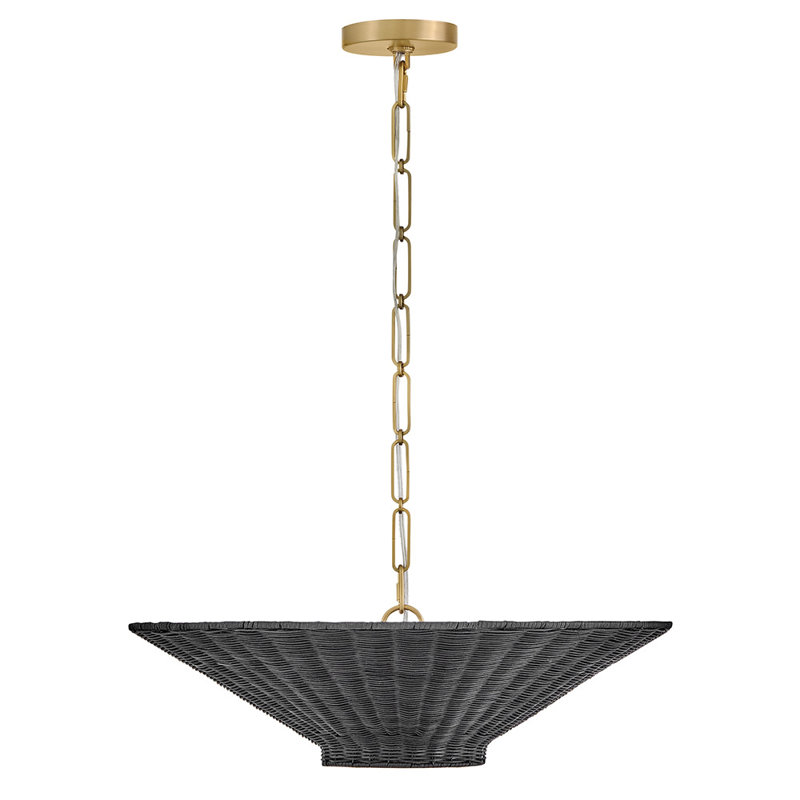 Petit lustre convertible Hinkley Delia, Noir