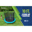 Bestway: trampoline Xtreme Air - 10 pieds - bleu, filet d'enclos, poteaux rembourrés, jeu de saut à rebond dans la cour extérieure, capuchon de 200 lb