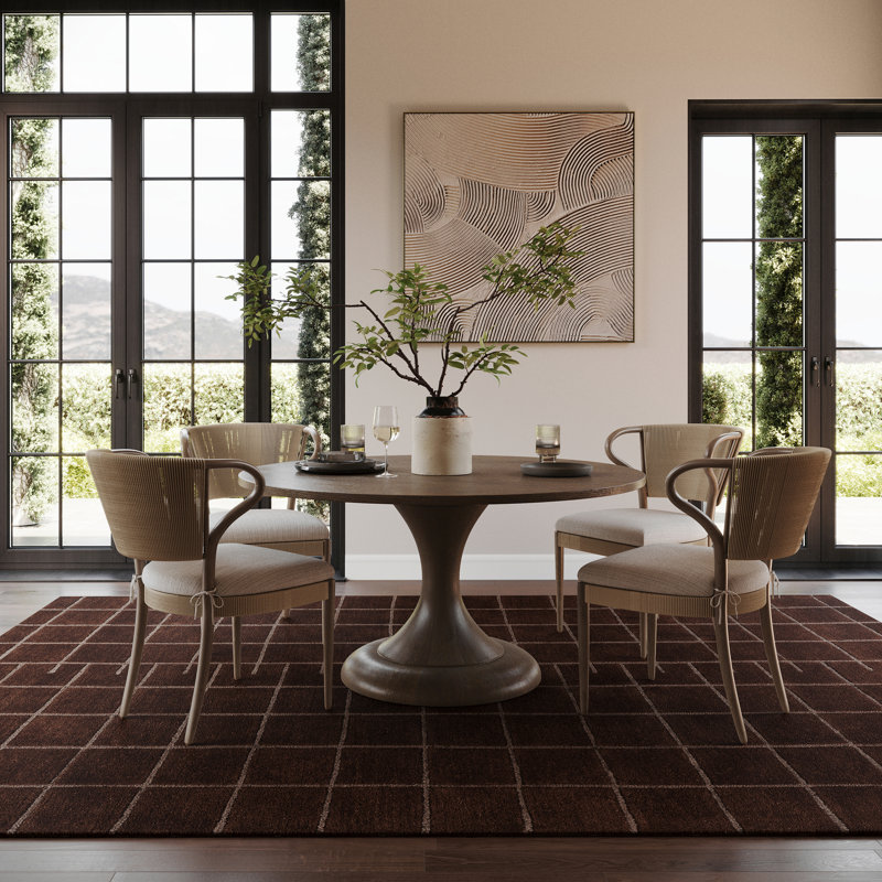 Miva Modern Geometric Rug, Rectangle 5' x 8'