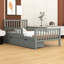 Lit plateforme en bois - garde-corps double face + deux tiroirs de rangement intégrés-118036952-118036950