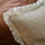 Taupe Square Cushion