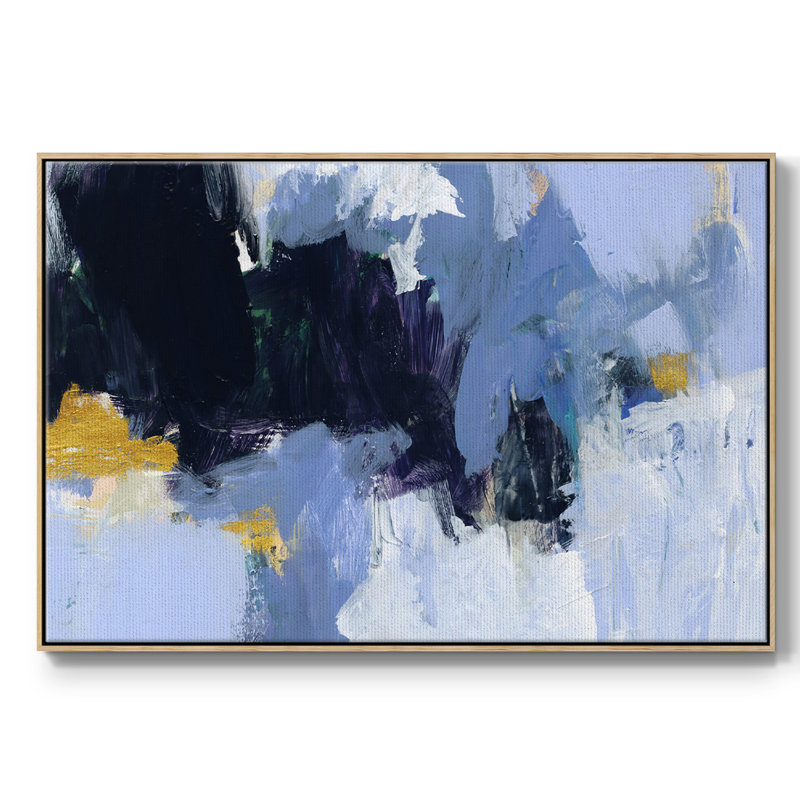 " Arctic Ledge I ", H 25 po x l 37 po x P 2 po, Bois naturel
