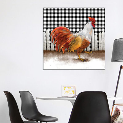 Morning Rooster I by Dan Meneely - Wrapped Canvas Gallery-Wrapped Canvas Giclée
