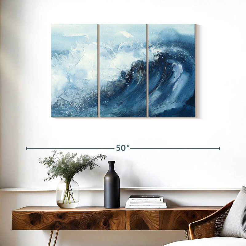 Gillard Fierce Waves III, H 24 po x l 38 po