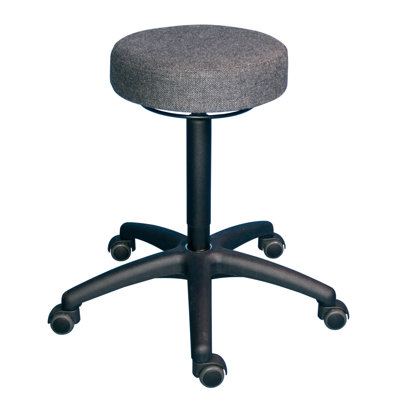 Adjustable Height Industrial Stool Lab Stool with Removable Casters/Wheels