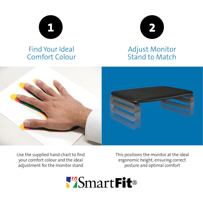 SmartFit Plastic Monitor Stand