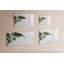 Magnetic Memo Board Whiteboard - 90 x 60 cm - With Marker and Magnets - Abstract leaves