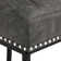 Upholstered Modern Barrel Counter Stools With Metal Frame