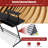 Jazabell L-Shaped Metal Base Computer Desk