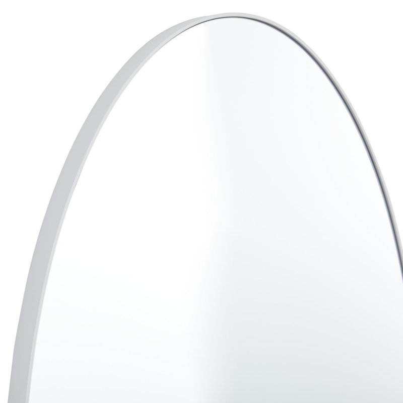 Speci Flat Wall Mirror, White