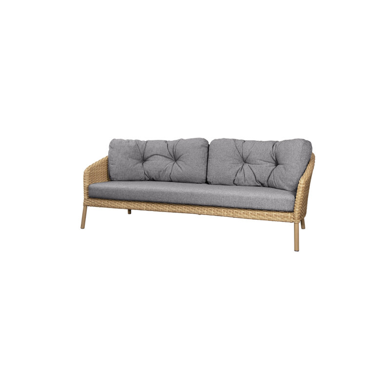 Ocean Large 3-Seater Sofa, Natural