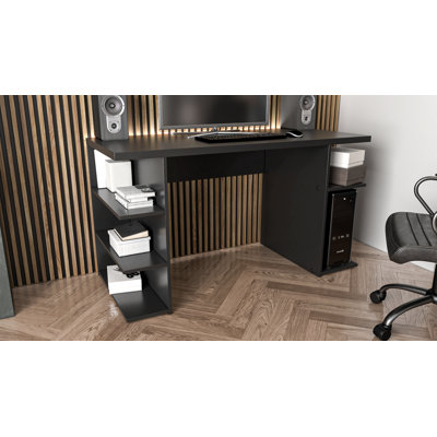 The Rock Gaming Desk with CPU Storage