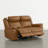 2-Seat Dual Motor zero clearence recliner Genuine Leather Power Recliner Sofa With Power Headrest-676999145