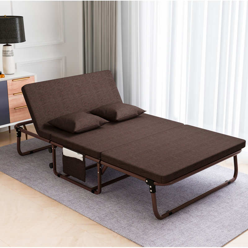 Lit plateforme simple tapissier avec matelas Zeller Nantwich