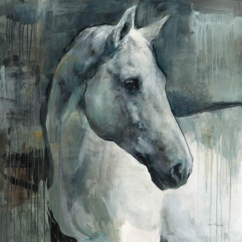 Gris Oldenburg par Marilyn Hageman - reproduction imprimée, H 12 po x l 12 po