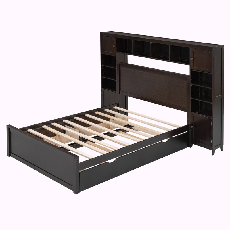 Elko Platform Storage Bed, Queen, Espresso