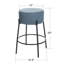 Tabouret Soloist - Coussin rembourré Boucle-100015326-100015327
